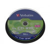 CD-RW 700MB  VERBATIM CAKE...