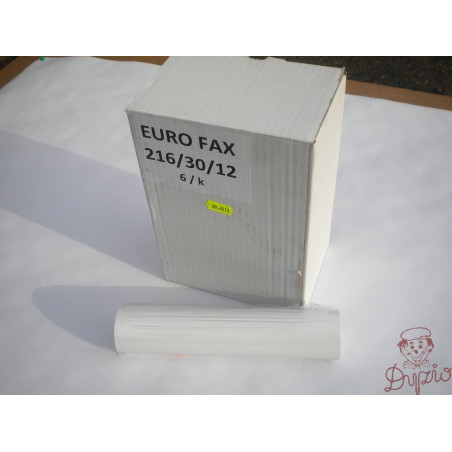 Papier do faxu 216mm 30mb (6 rolek)