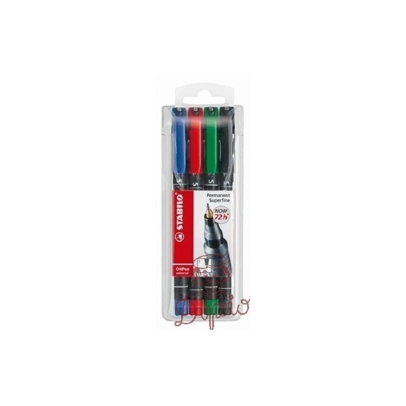 FOLIOPIS STABILO 841S kpl.4szt. OHPEN