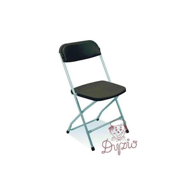 KRZESŁO SKŁADANE POLYFOLD CZARNE K50