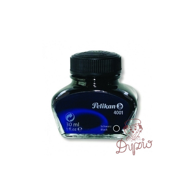 ATRAMENT PELIKAN 301051 CZAR. 30ML w kałamarzu